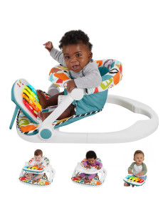 Silla Portátil Deluxe Fisher-Price Kick & Play Azul