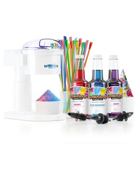 Máquina de Nieve Raspada Hawaiian S700 con 3 Sabores