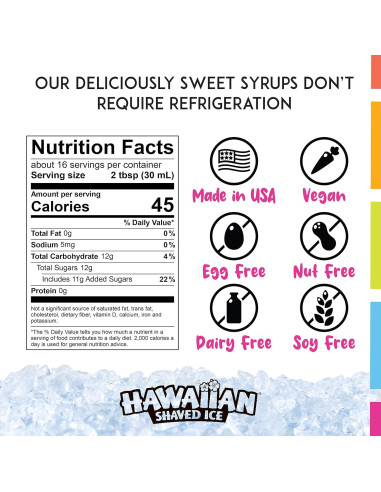 Máquina de Nieve Raspada Hawaiian S700 con 3 Sabores