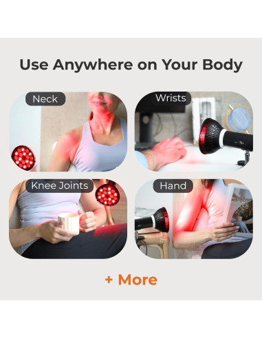 Lámpara de Terapia de Luz Roja LifePro 18 LEDs Alivio Dolor