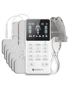 Etekcity Estimulador Muscular TENS 4 Canales Alivio Dolor