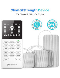 Etekcity Estimulador Muscular TENS 4 Canales Alivio Dolor 2