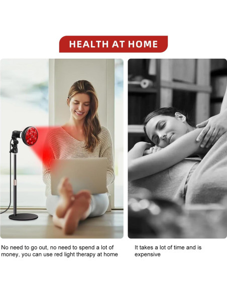 Lámpara de Terapia de Luz Roja Aumtrly 41.9 cm Ajustable Lámpara de Terapia de Luz Roja Aumtrly 41.9 cm Ajustable