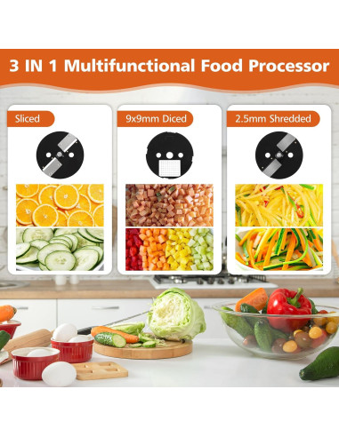 Picadora Eléctrica Hiteemer 1 Multifuncional 4.44 kg