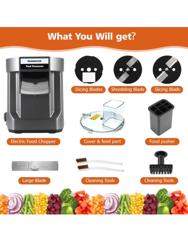 Picadora Eléctrica Hiteemer 1 Multifuncional 4.44 kg