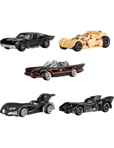Hot Wheels Set 5 Batmóviles 85 Aniversario 1:64 Mattel 2