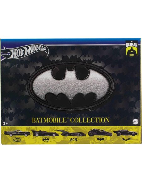 Hot Wheels Set 5 Batmóviles 85 Aniversario 1:64 Mattel
