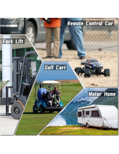 Medidor de Batería NInE-ROnG RL-BI011 LCD 12-48V Impermeable