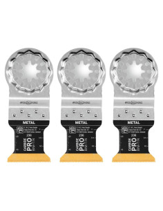 Hoja de sierra oscilante Fein StarLock E-Cut Carbide Pro - 3 unidades