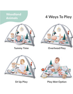 Gimnasio de Juego The Peanutshell Bosque 7 en 1 Bebés 2