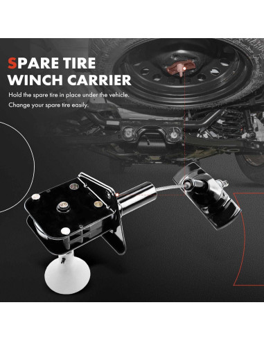 Soporte de Carrete de Winch A-Premium para Dodge Ram 1500