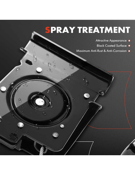 Soporte de Carrete de Winch A-Premium para Dodge Ram 1500