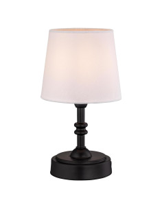 Lámpara de Mesa LED O'Bright Seraph Mini Recargable Negra