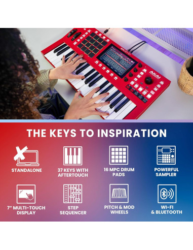 Akai Professional MPC Key 37 Sintetizador 37 Teclas