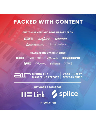 Akai Professional MPC Key 37 Sintetizador 37 Teclas