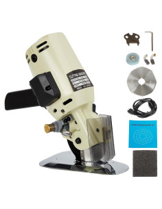 Cortadora de Tela Eléctrica BEAMNOVA 10.16 cm con Rodillo