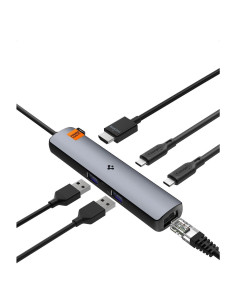Hub USB C Spigen ArcDock 6-en-1 8K 60Hz HDMI 100W