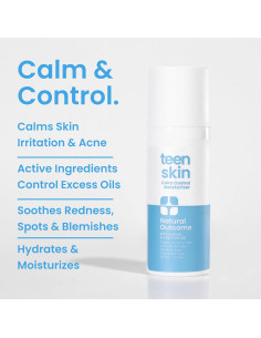 Hidratante Facial Natural Outcome 50 ML para Piel Adolescente 2