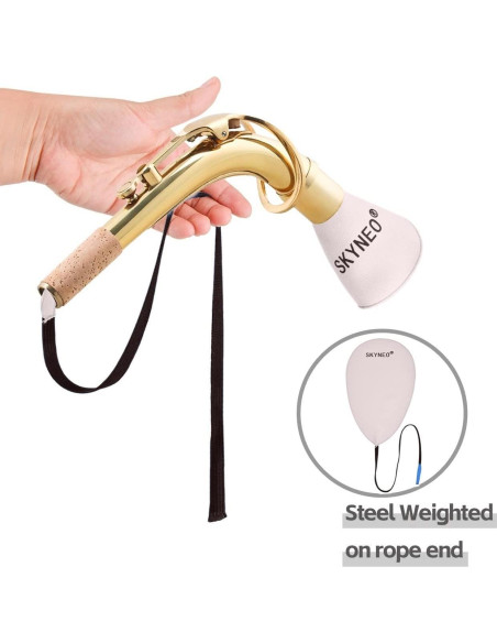 Kit de limpieza para saxofón SKYNEO con estuche y accesorios
