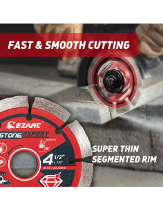 Hoja de Diamante Segmentada EZARC 115mm para Amoladora 2