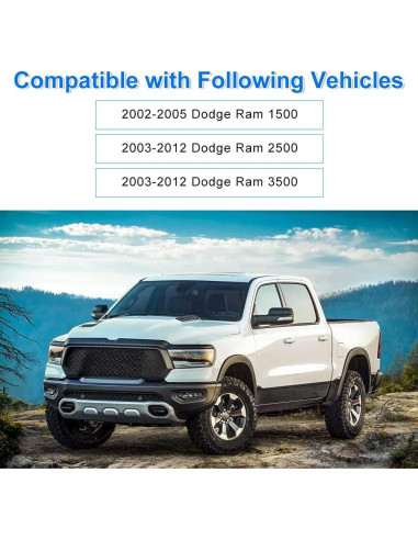 Elevador de Llanta de Repuesto WMPHE para Dodge Ram 1500-3500