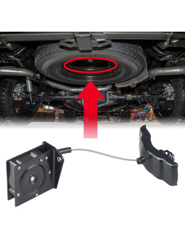 Elevador de Llanta de Repuesto WMPHE para Dodge Ram 1500-3500