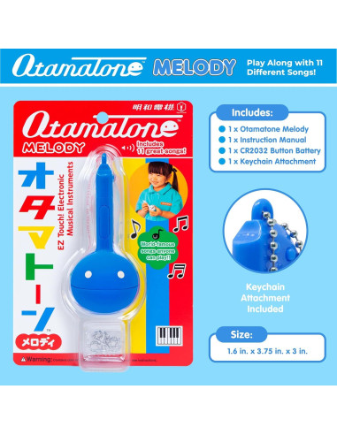Otamatone Mini Maywa Denki Azul 11 Canciones Portátil