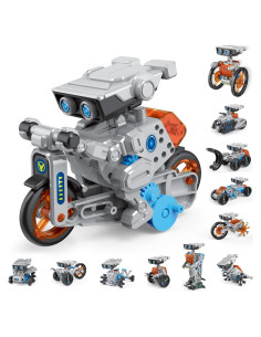 Kit de Robot Eléctrico 12 en 1 AESGOGO para Niños 8-14 Años