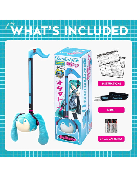 Otamatone Deluxe Hatsune Miku Sintetizador Japonés