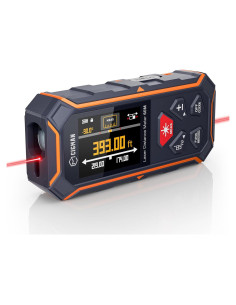 Medidor Láser Dual CIGMAN CD-60R 120m Pantalla LCD Color