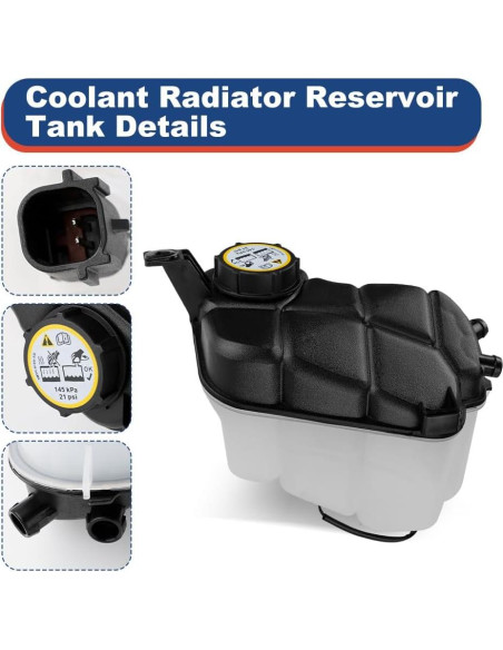 Tanque de Refrigerante Zayody para Land Rover y Volvo