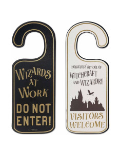 Colgador de Puerta Harry Potter Doble Cara - Magos en Trabajo