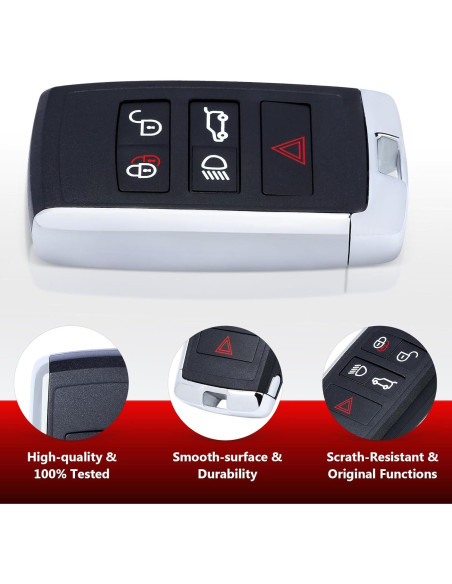 Llave Remota Inteligente 5 Botones para Land Rover 2018-2023