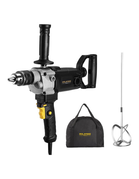Mezclador de Taladro ROLAYSEE TOOLS 10A 1200W 5/8" Velocidad Variable