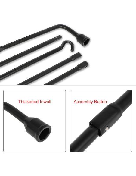 Juego de Herramientas ECCPP para Llave de Repuesto Dodge Ram