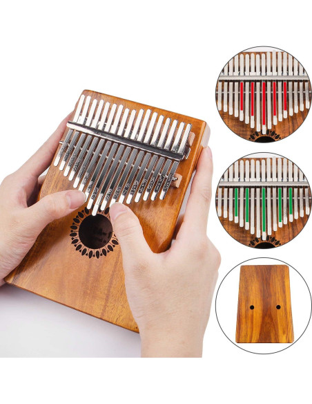 Kalimba Newlam 17 Teclas de Madera para Principiantes