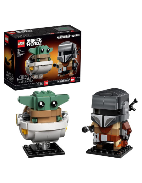 LEGO BrickHeadz Star Wars El Mandaloriano y El Niño 75317