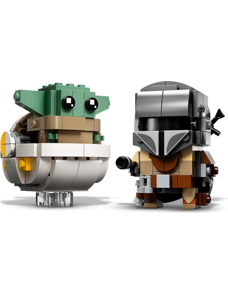 LEGO BrickHeadz Star Wars El Mandaloriano y El Niño 75317