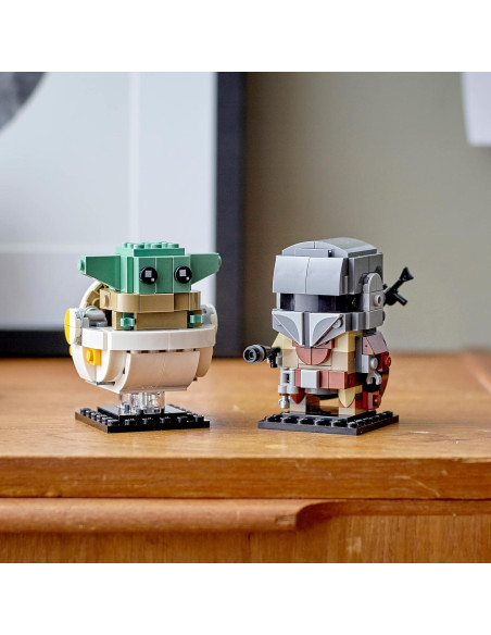 LEGO BrickHeadz Star Wars El Mandaloriano y El Niño 75317
