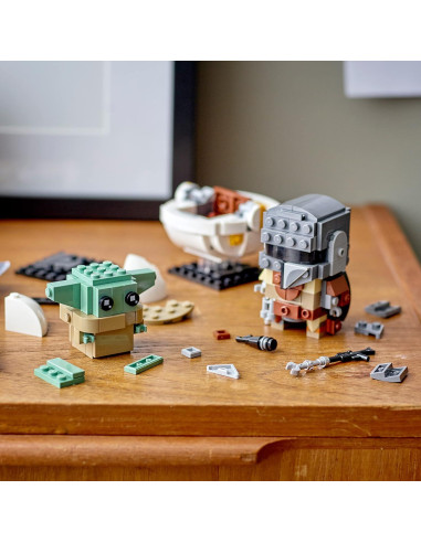LEGO BrickHeadz Star Wars El Mandaloriano y El Niño 75317