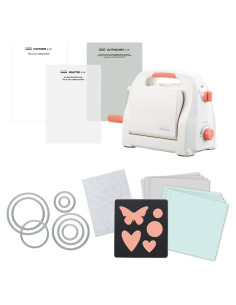 Máquina de Corte y Embossing Bira Ajustable Kit Inicial 15 Piezas