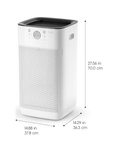 Purificador de Aire IRIS WOOZOO APF-45 HEPA H13 236 m 2