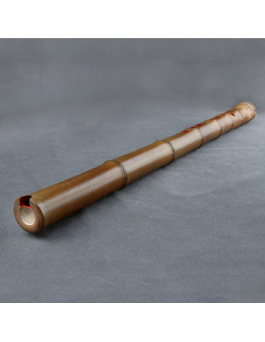 Flauta de Bambú GF Clave G 8 Agujeros Natural Xiao