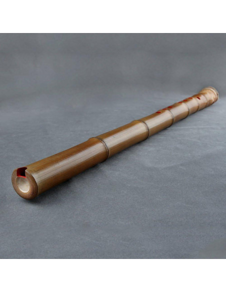 Flauta de Bambú GF Clave G 8 Agujeros Natural Xiao