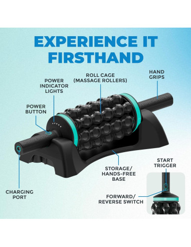 Chirp RPM Masajeador Percusivo Rodante 5 Velocidades