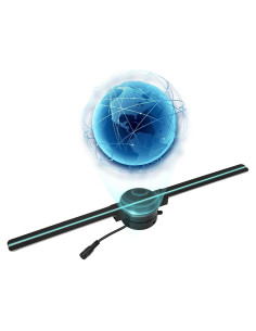 Proyector Holográfico 3D Luqeeg 16.5cm 224 LEDs Publicidad