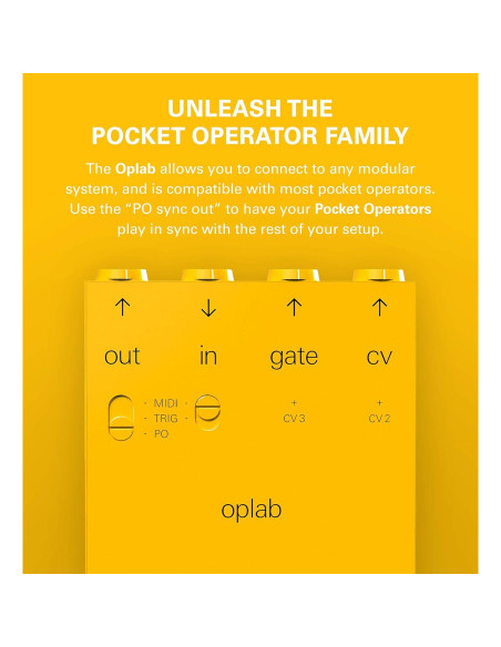 Módulo Oplab ZM-1 Teenage Engineering para OP-Z