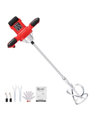 Mezclador de Cemento SILVEL 2300W 6 Velocidades 110V