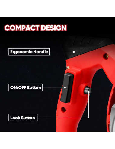 Mezclador de Cemento SILVEL 2300W 6 Velocidades 110V