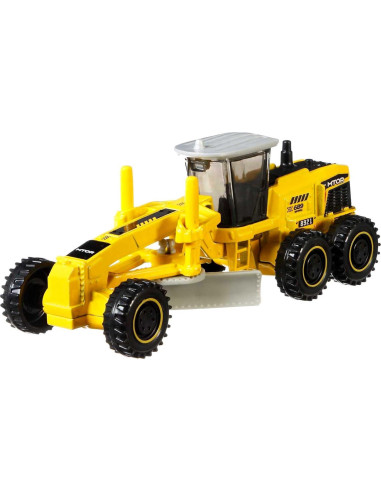 Juego de Camiones de Construcción Matchbox 4 Piezas - GMC, Grúa, Nivelador, Cemento